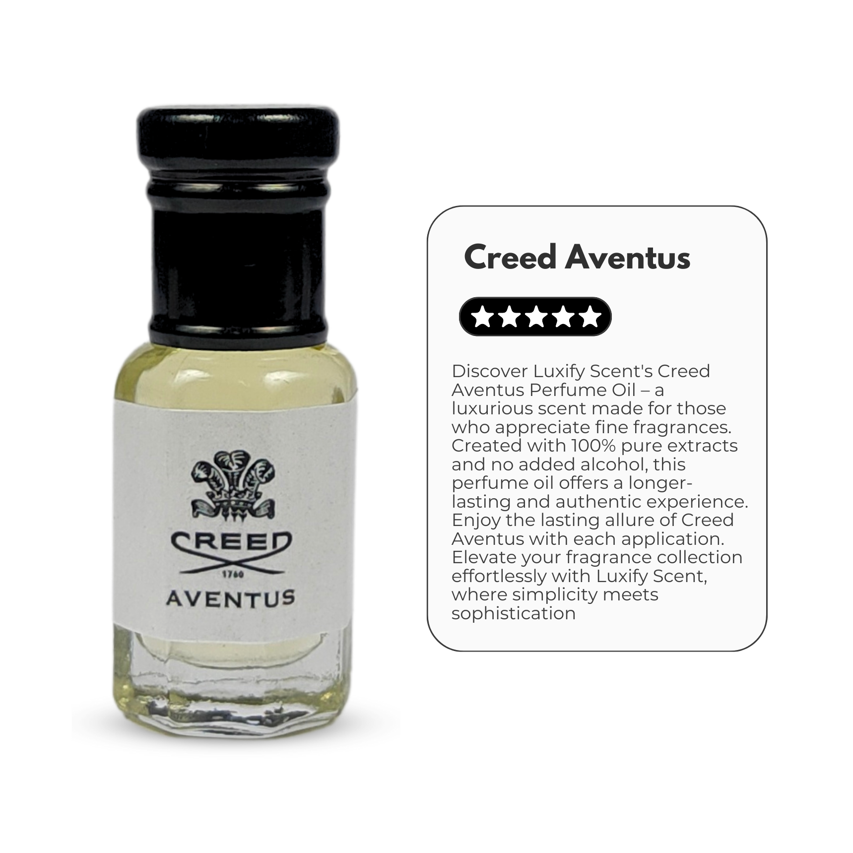 Creed Aventus Luxury Inspired Version | Pure Parfum Oil – luxify scent